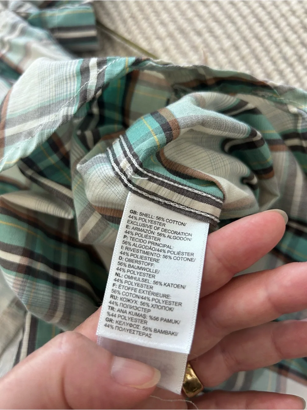 The North Face button down
